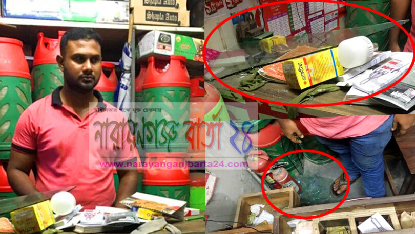 প্র‌তি‌হিংসার জেরে ব্যবসায়ী‌কে মারধর, দোকান ভাংচুর ও দেড় লাখ টাকা লুট