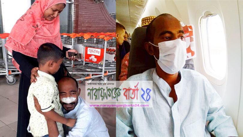 উন্নত চিকিৎসায় ভারত গেলেন সাংবাদিক নয়ন, দোয়া কামনা