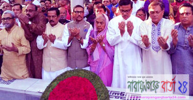 শেখ রাসেলের সমাধিতে আওয়ামী লীগের শ্রদ্ধা