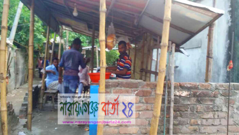 অবহেলার দায়ে শেখ রাসেল স্মৃতি সংসদ এখন চায়ের দোকান !