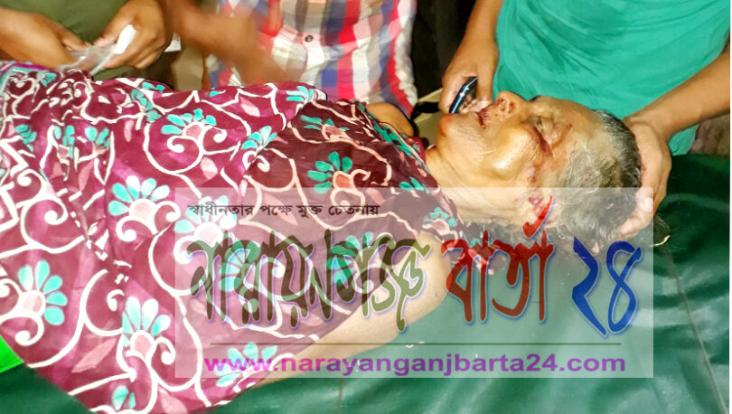 আড়াইহাজারে মটর সাইকেলের ধাক্কায় এক বৃদ্ধা নিহত