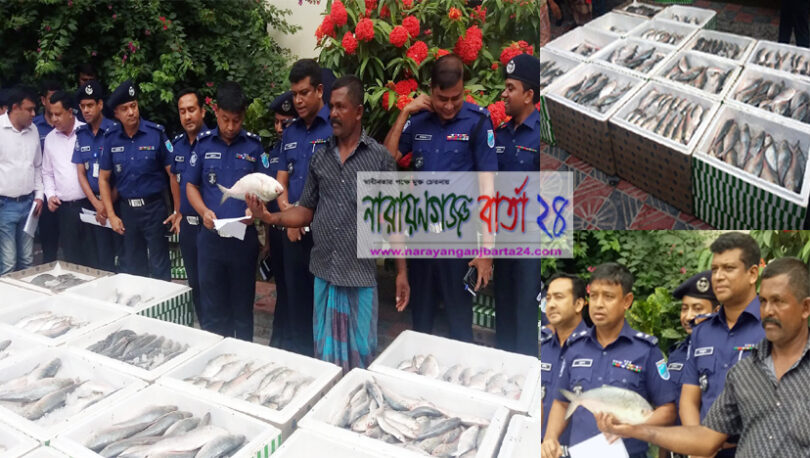 এসপি হারুনকে নতুন পালপাড়া সার্বজনীন পূজা কমিটির শুভেচ্ছা