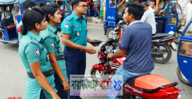 শুত্রবার থে‌কে কার্যকর : বাই‌কে লাই‌সেন্সহীন ২৫, হেল‌মেটহীন ১০ হাজার