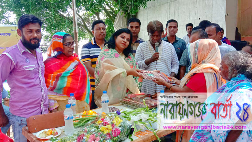 সনাতন ধর্মাবলম্বী সুবিধা বঞ্চিত মানুষের পাশে দাড়াতে হবে : মাহমুদা মালা