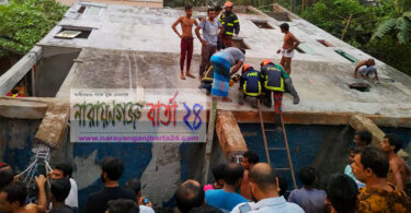 বাবুরাইলে ৪ তলা ভবন ধসে ১ জনের মৃত্যু, উদ্ধার অভিযান চলছে