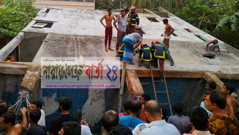 বাবুরাইলে ৪ তলা ভবন ধসে ১ জনের মৃত্যু, উদ্ধার অভিযান চলছে