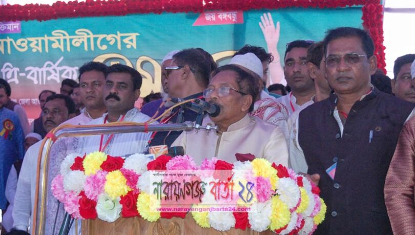 একটি অপশক্তি গুজবের কারখানা খুলেছে : এম.এ রশিদ