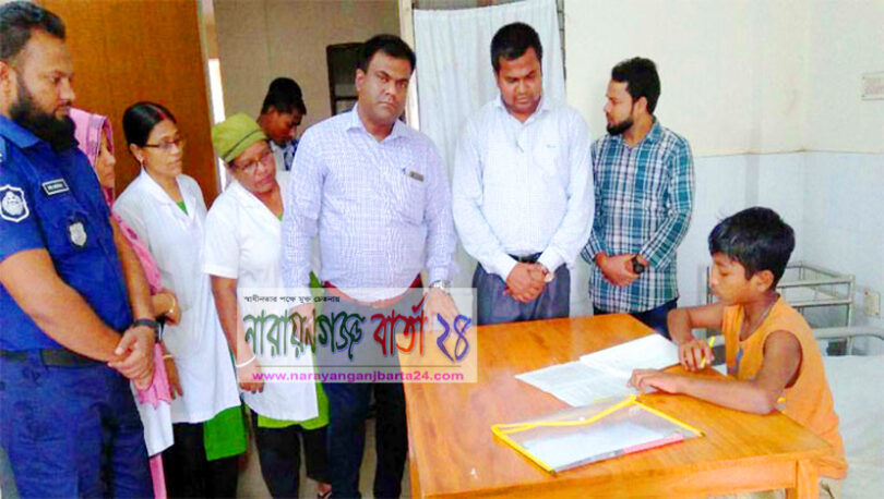 বাড়িতে বাবার লাশ, হাসপাতালের কেবিনে ছেলে দিলো পরীক্ষা