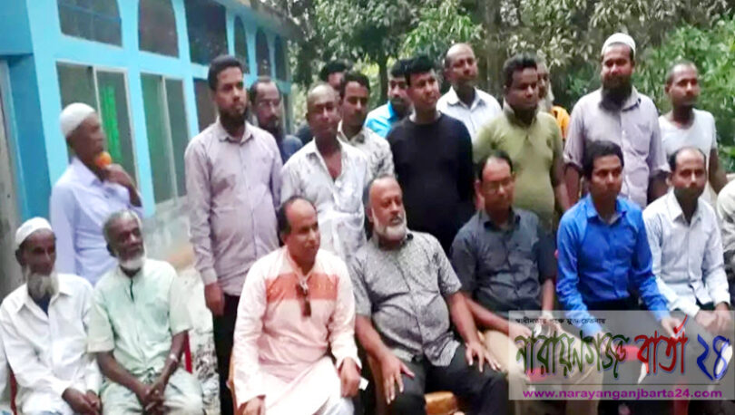 বিরু সমর্থিত নেতাকর্মীদের জড়িয়ে দায়েরকৃত মামলা প্রত্যাহারের দাবীতে সভা