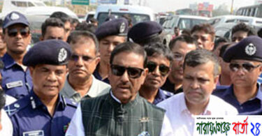 আন্দোলনে ব্যর্থ হয়ে তারা গলাবাজি করছে : মন্ত্রী ওবায়দুল কাদের