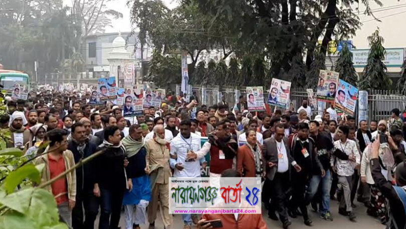 ঢাকায় নারায়ণগঞ্জ জাপার বিশাল শোডাউন