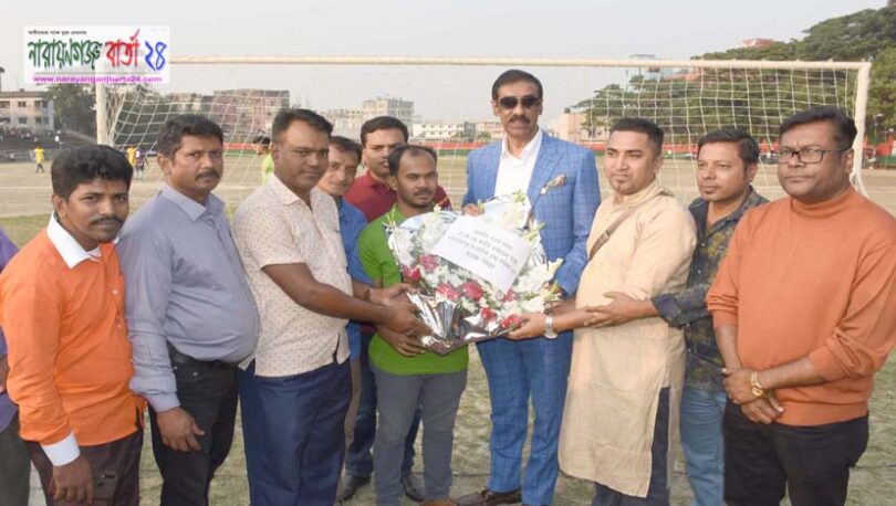 এমপি শামীম ওসমানের সাথে সাংবাদিক ঐক্য পরিষদের সাক্ষাৎ