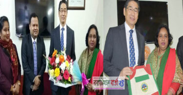 মেয়র আইভীর সাথে জাপান রাষ্ট্রদূতের সাক্ষাতে সহযোগিতার আশ্বাস