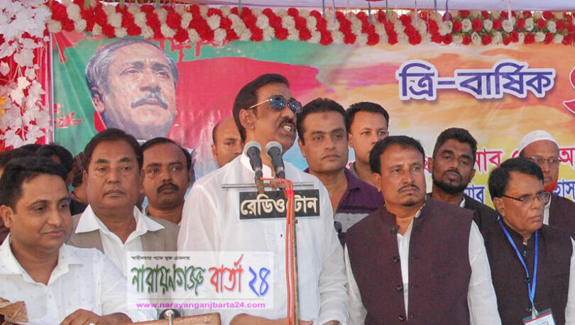 নারায়ণগঞ্জে নতুন করে ষড়যন্ত্র চলছে : শামীম ওসমান