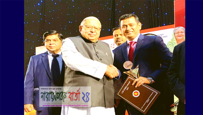 সিআইপি পুরস্কার পেলেন সেলিম ওসমানের জামাতা অপূর্ব