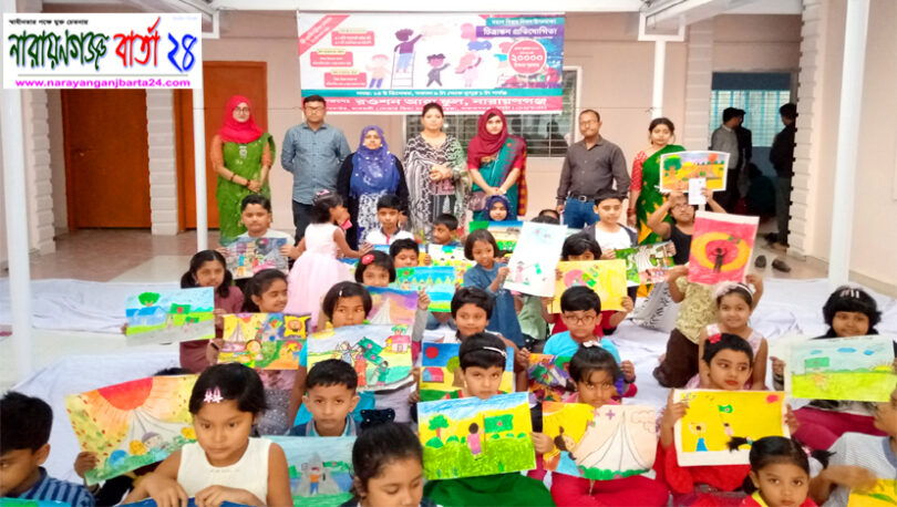 রওশন আরা স্কুলে চিত্রাঙ্কন প্রতিযোগিতা অনুষ্ঠিত