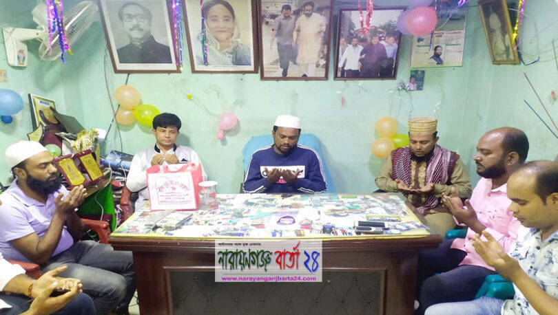 শেখ ফজলুল হক মনি’র জন্মদিন উপলক্ষে খান মাসুদের দোয়া