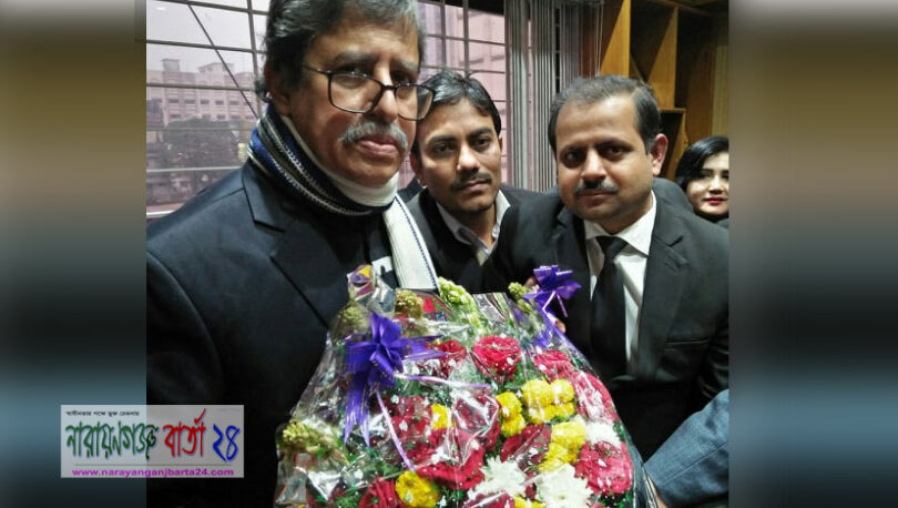 আওয়ামী লীগের কেন্দ্রীয় কমিটির নজিবুল্যাহকে অ্যাড. রাশেদের অভিনন্দন