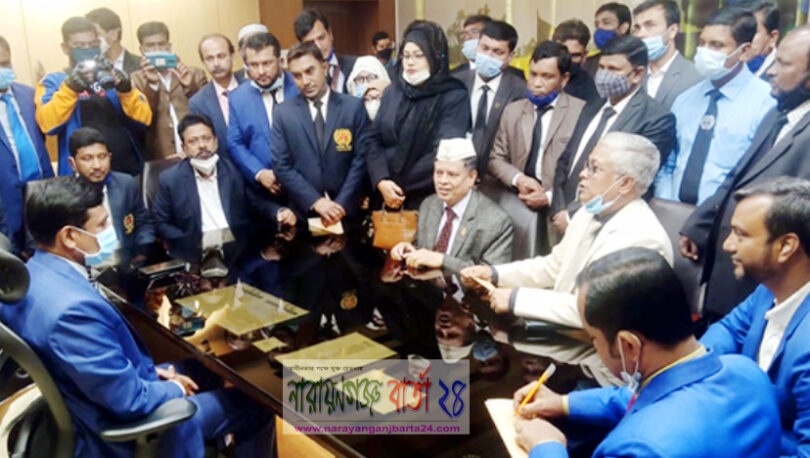 নবাগত ডিসির কাছে ম্যাজিষ্ট্রেট চাইলেন বিএনপিপন্থী আইনজীবীরা