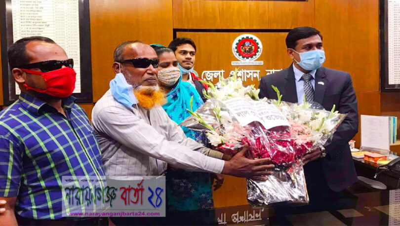 নবাগত ডিসি মোস্তাইন বিল্লাহকে প্রতিবন্ধি প্রগতি সংস্থ্যা’র অভিনন্দন