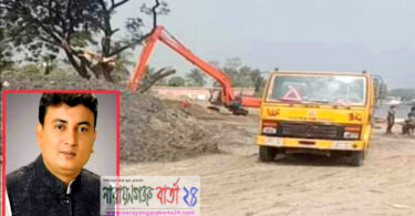 সিবিএ নেতা জাহাঙ্গীরের সেল্টারে মাটি বিক্রির অভিযোগ