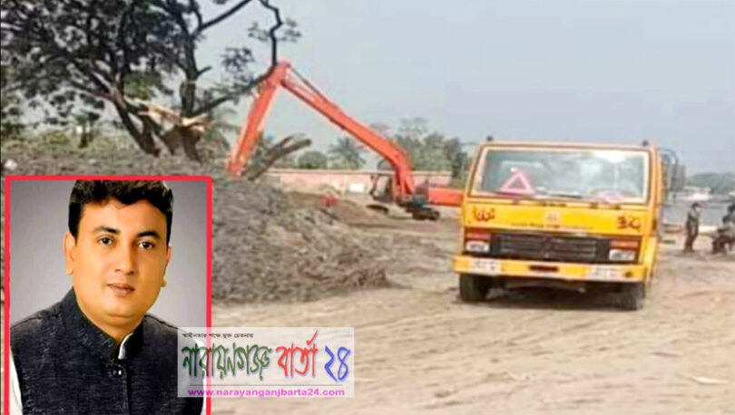 সিবিএ নেতা জাহাঙ্গীরের সেল্টারে মাটি বিক্রির অভিযোগ
