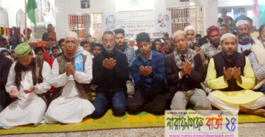 কোকোর রুহের মাগফেরাত কামনায় মহানগর স্বেচ্ছাসেবক দলের দোয়া