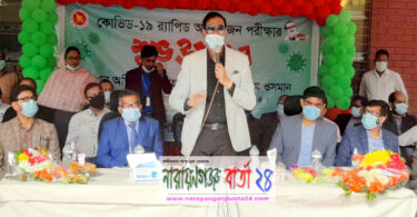 টিকার ওপর না, আল্লাহ্‌র ওপর ভরসা করতে হবে : এমপি শামীম ওসমান