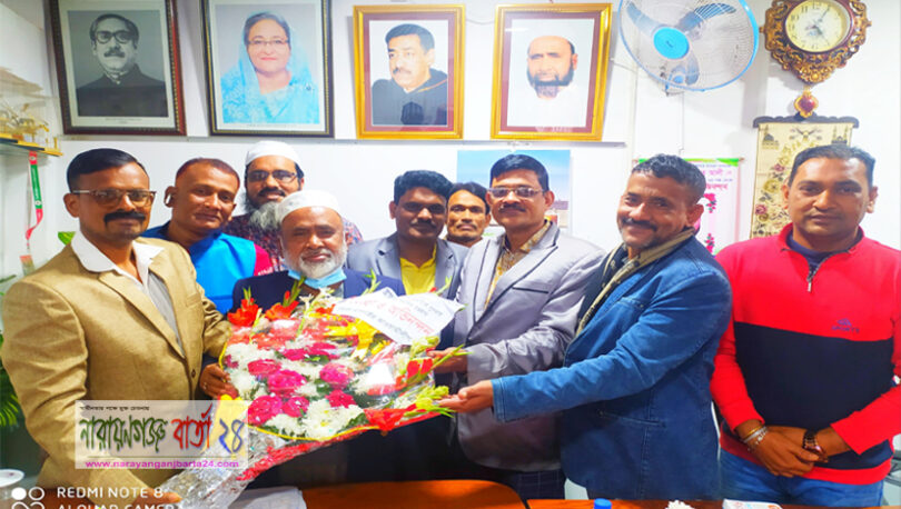 বক্তাবলীর চেয়ারম্যান শওকত আলী নির্বাচিত হওয়ায় গাফফারের শুভেচ্ছা