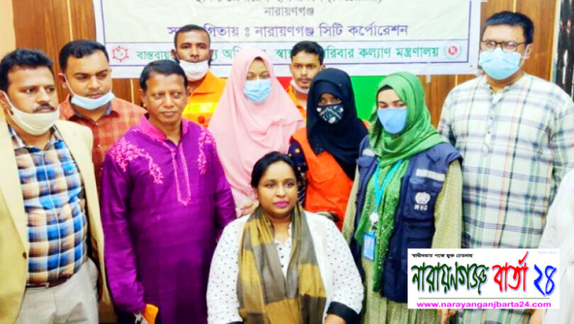 করোনার টিকা নিলেন মেয়র আইভী, সবাইকে টিকা নেয়ার আহবান