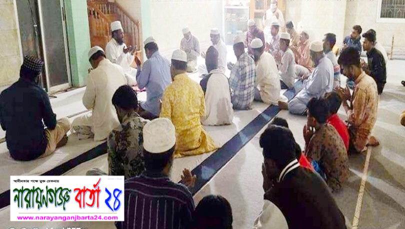 জেলা যুবলীগ নেতা খান মাসুদের পিতা'র সুস্থতা কামনায় দোয়া