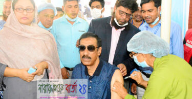 টিকা নেয়ার আহবান জানা‌লেন এম‌পি শাম‌ীম ওসমান
