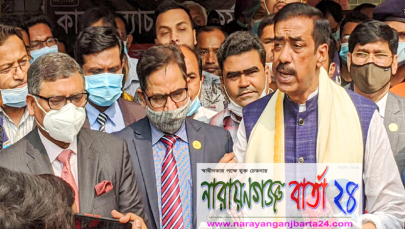 হার্ট ইনস্টিটিউট করতে স্বাস্থ্যমন্ত্রীর কাছে শামীম ওসমানের অনুরোধ