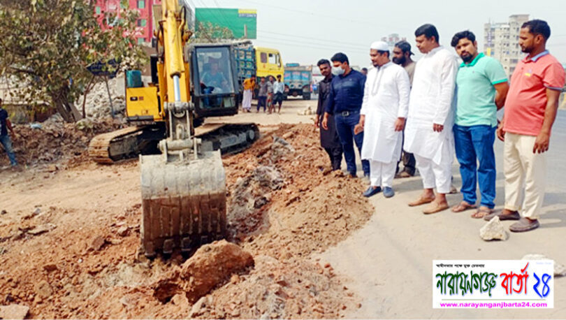 নাসিক ১নং ওয়ার্ডে অর্ধ কোটি টাকার উন্নয়ন কাজের উদ্বোধন