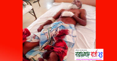 সোনারগাঁয়ে বাড়িতে ঢুকে মুক্তিযোদ্ধাকে কুপিয়ে জখম