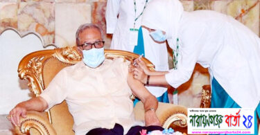 করোনার টিকা নিয়েছেন রাষ্ট্রপতি আবদুল হামিদ