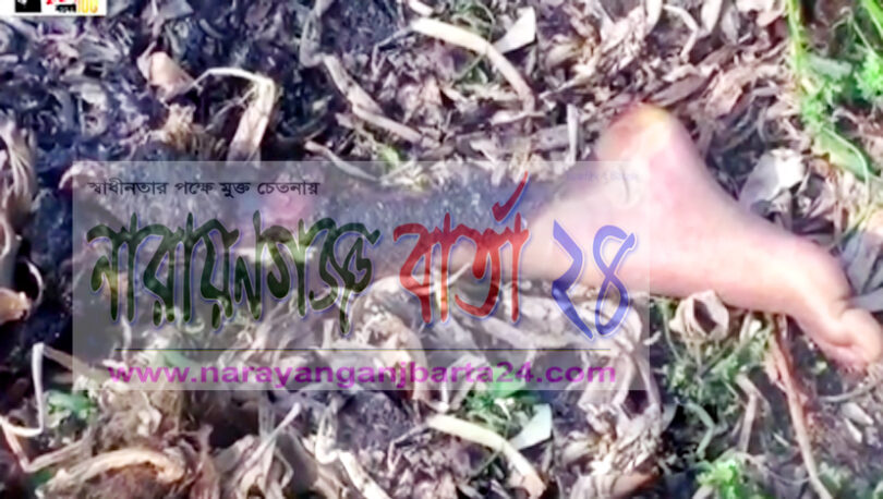 রূপগঞ্জে আগুনে পোড়ানো লাশের দেহাবশেষ উদ্ধার