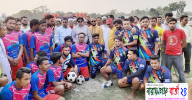 সোনারগাঁয়ে বঙ্গবন্ধু গোল্ডকাপ ফুটবল টুর্নামেন্টের উদ্বোধন