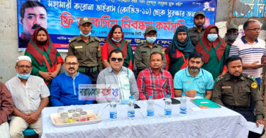 নাসিক ১৩নং ওয়ার্ডে ফ্রি ভ্যাকসিন নিবন্ধন কর্মসূচী উদ্বোধন করলেন লাভলু
