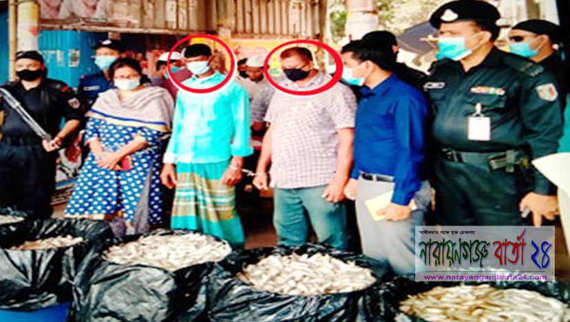 নিষিদ্ধ জাটকা বিক্রির দায়ে র‌্যাবের হাতে আটক, জরিমানা ১০ হাজার