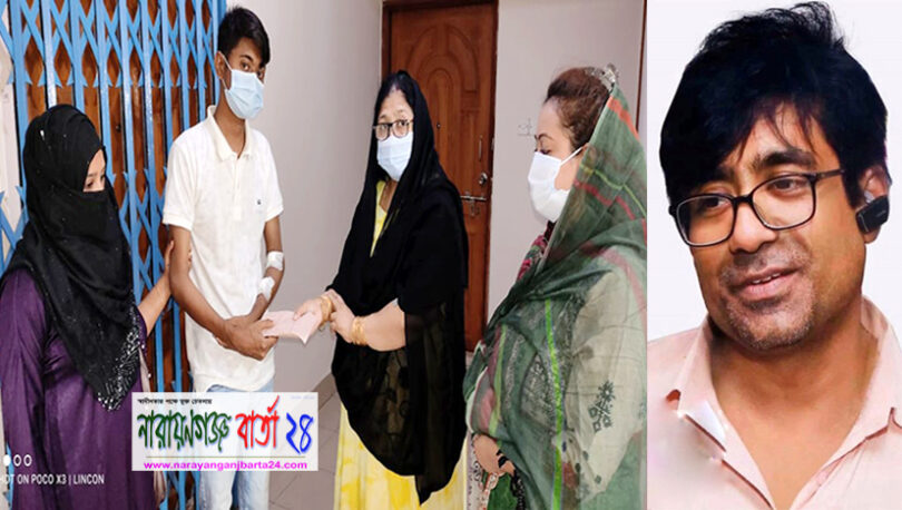 কিডনী রোগে আক্রান্ত যুবককের পাশে দাড়ালেন আজমেরী ওসমান