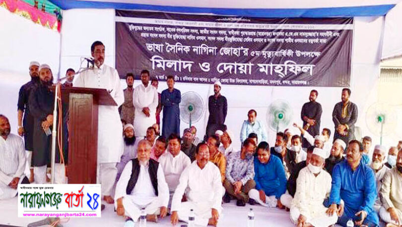 পিতা-মাতা সহ সেলিম ওসমানের জন্য দোয়া চাইলেন শামীম ওসমান