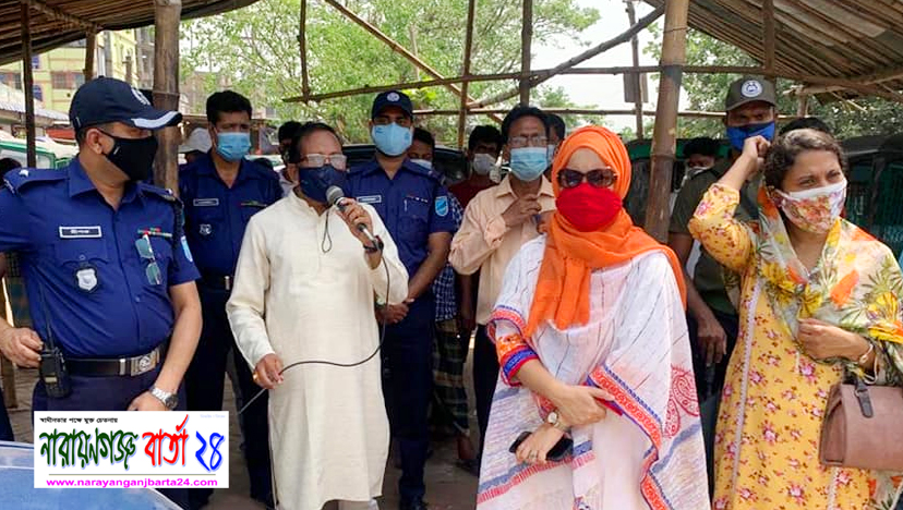 বন্দর উপজেলা প্রশাসনের কোভিড-১৯ জনসচেতনতা মূলক প্রচারনা