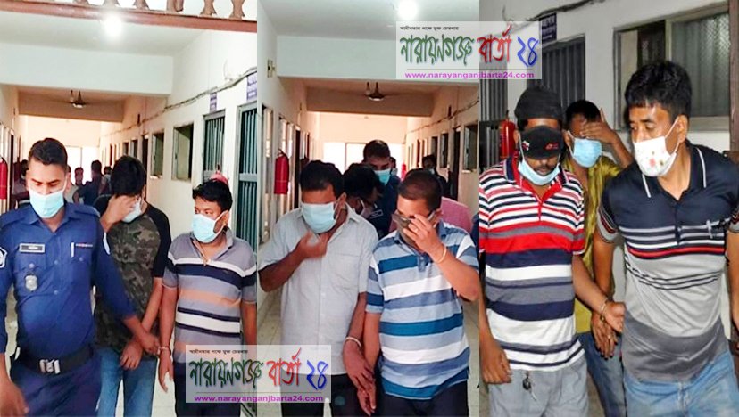 রমজান এবং লকডাউ‌নেও বিরতিহীন, ইয়ার্ন মার্চেন্টে ২২ জুয়াড়ি গ্রেফতার