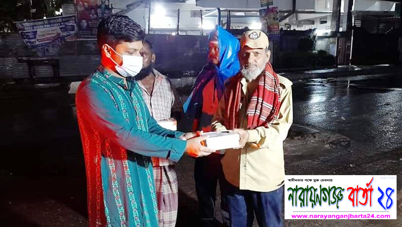 নারায়ণগঞ্জ ডিসি মোস্তাইন বিল্লাহর মানবিক দৃষ্টান্ত স্থাপন