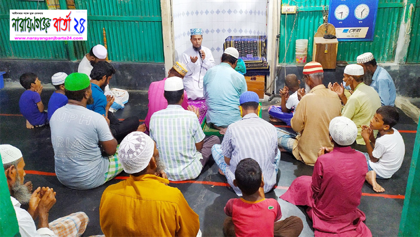 বন্দরে শেখ হাসিনার প্রতি কৃতজ্ঞতা প্রকাশ করে খান মাসুদের দোয়া
