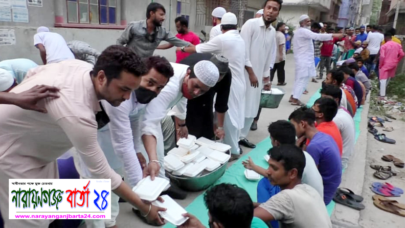 নাসিম ওসমা‌নের মৃত‌্যুবার্ষিকীত‌ে ৩০০জন‌কে অ‌লিদ, স‌নেট, ম‌নি‌রের ইফতার বিতরণ