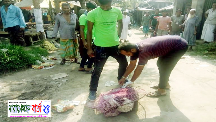 জলাতঙ্ক নির্মূলের লক্ষ্যে রূপগঞ্জে কুকুরের শরীরে টিকাদান কর্মসূচী শুরু