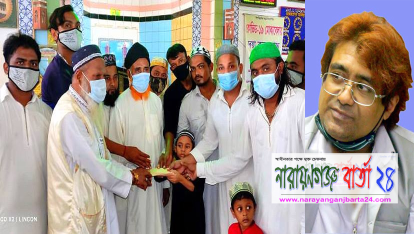 মসজিদের উন্নয়নে অনুদান দিলেন আজমেরী ওসমান