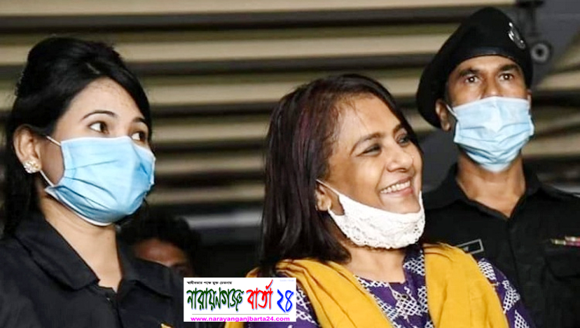 র‌্যাবের হাতে হেলেনা জাহাঙ্গীর আটক, মাদক উদ্ধার